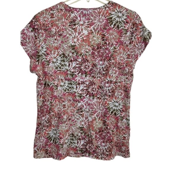 Style & Co Women's Blouse Color Print  Size Large Sku 2370 - Picture 7 of 12